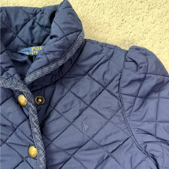 Polo by Ralph Lauren Kids Blue Quilted Jacket - Picture 5 of 14